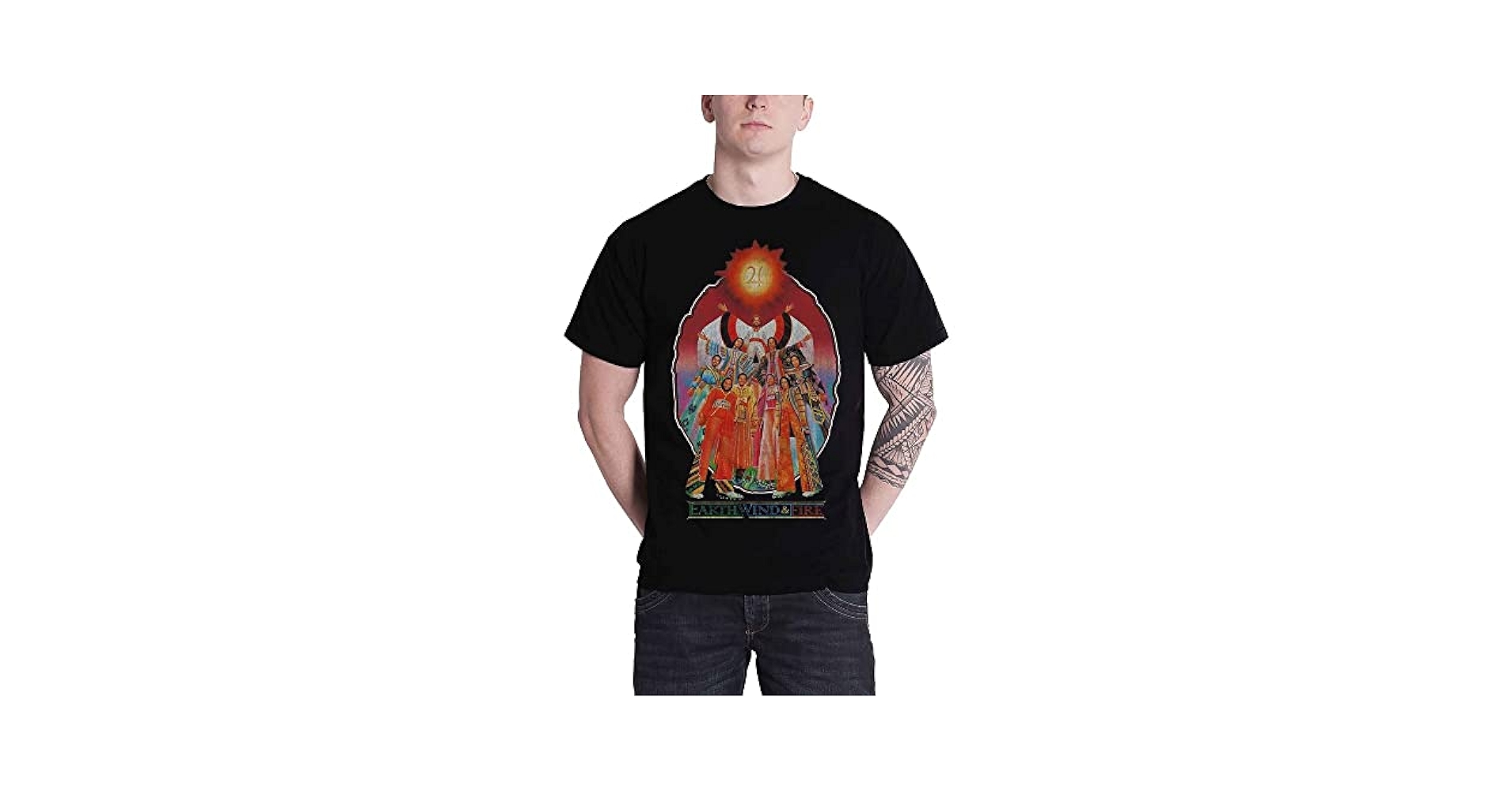 Amazon.com: Earth Wind & Fire Men's Let's Groove (Back Print